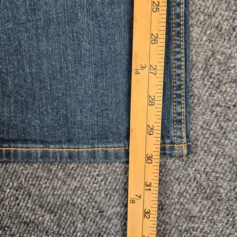 Levis 514 Jeans Men's 40x30 Straight Fit Stretch Dark Wash Denim NEW Casual Blue - Picture 6 of 13